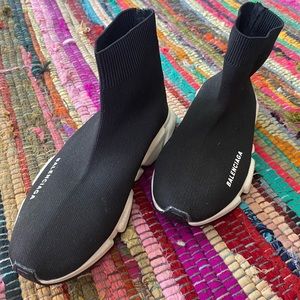 Balenciaga Black Speed Sneakers